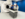 (©Heike Korber) Priv.-Doz. Dr. Christof Schäfer (4. von links), Leiter der Strahlentherapie am Klinikum Straubing, steht mit einem Teil seines Teams vor dem neuen Linearbeschleuniger.